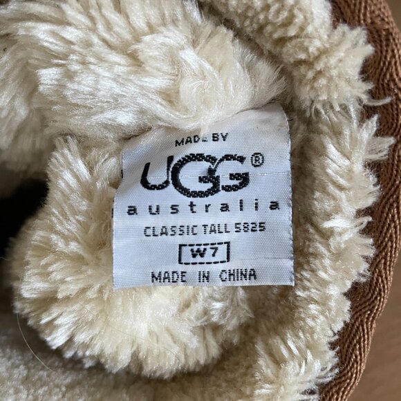 Womens UGG Classic Short Boot Chestnut - Picture 6 of 6
